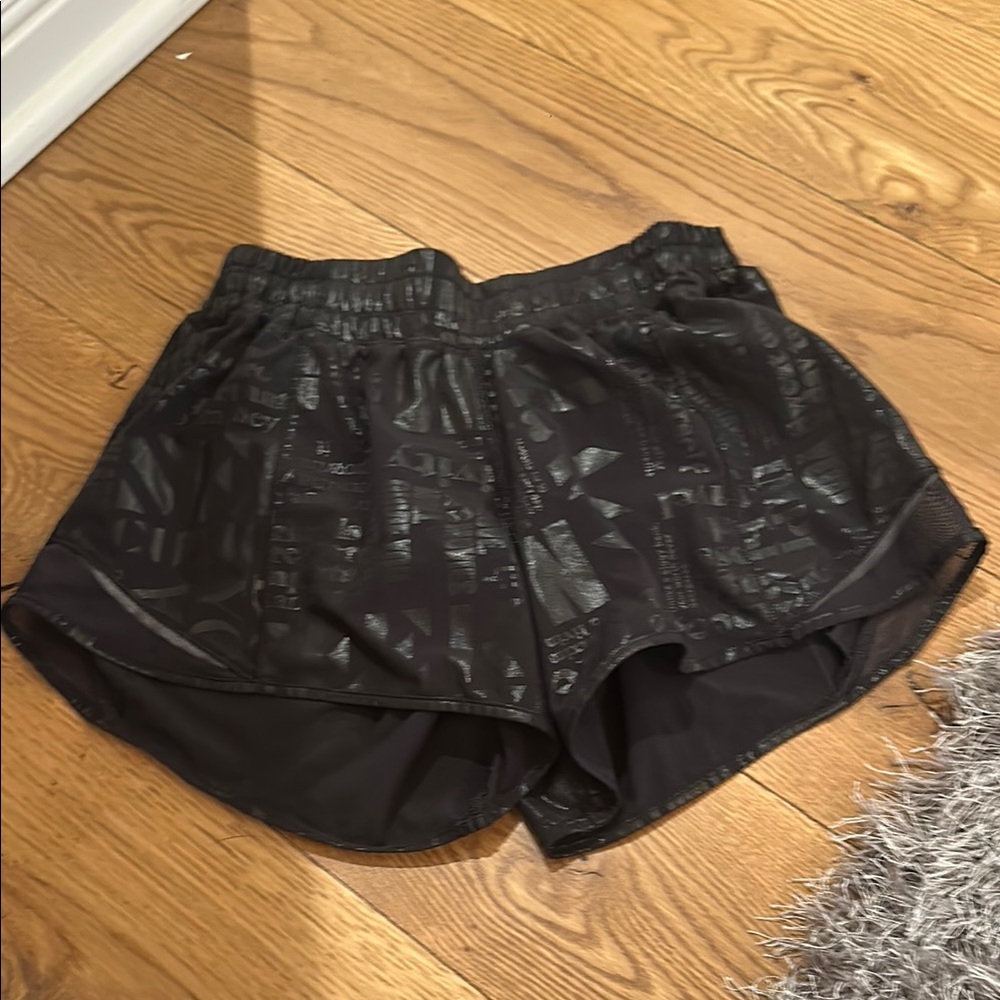 Lululemon Athletica Black Athletic Shorts
